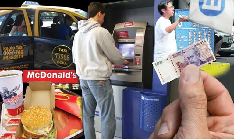 El paí­s "se quedó sin cambio": billetes de $100 vuelan y argentinos sufren el sí­ndrome del "estrés de bolsillo"