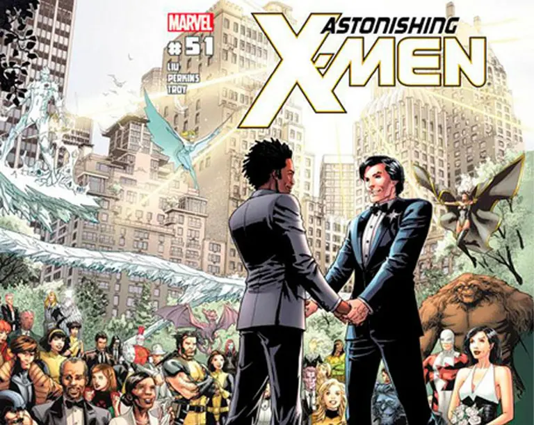El matrimonio gay llega a los superhéroes: dos "X-men" se darán el sí­