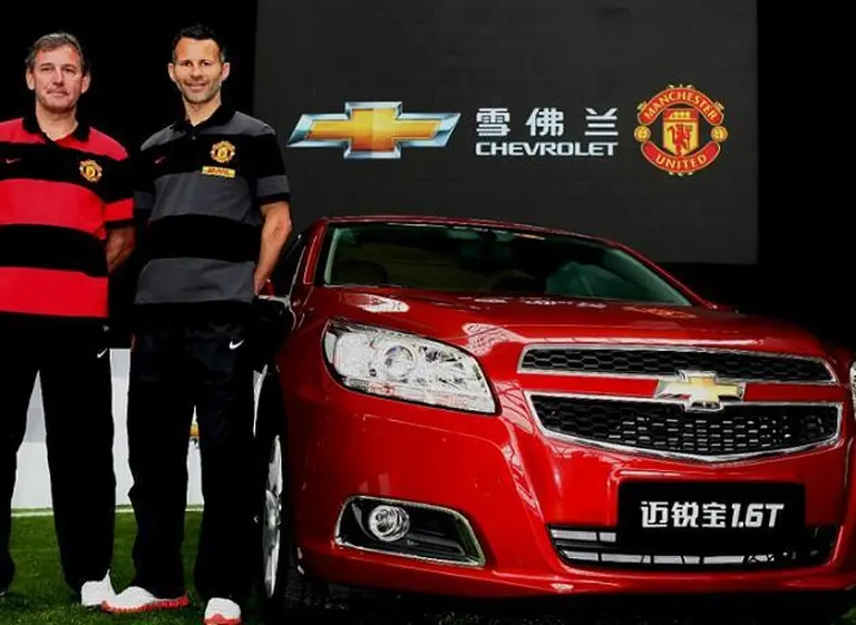Chevrolet se convirtió en el partner oficial del Manchester United
