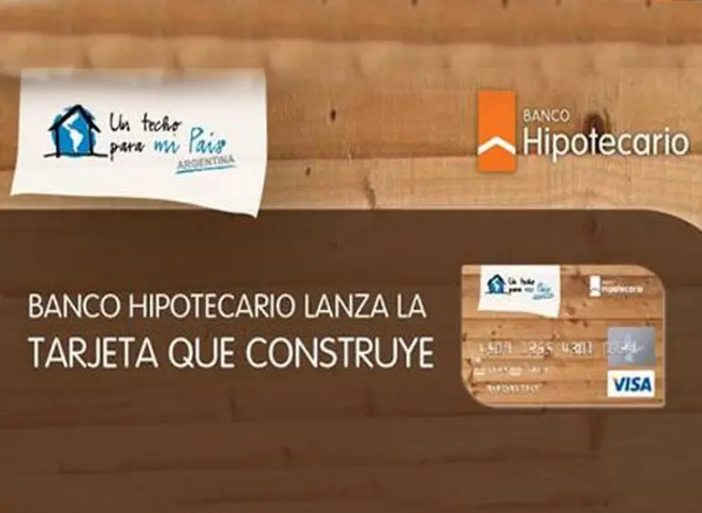 Banco Hipotecario presentó "La tarjeta que construye"