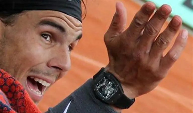Rafael Nadal: el reloj Richard Mille de casi 1 millón de euros del tenista español