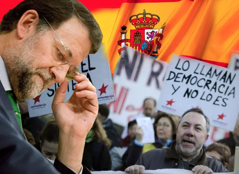 El 80% de los españoles ya no confí­a en Mariano Rajoy
