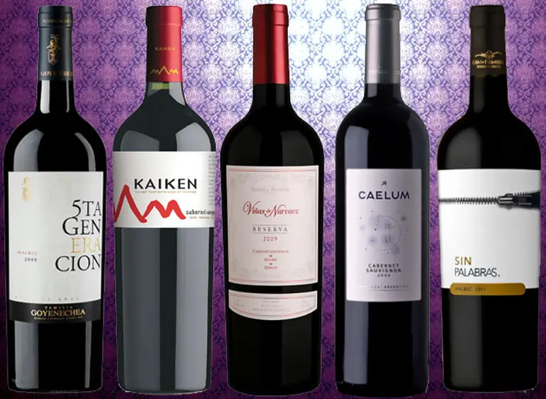 Vinos recomendados: cinco etiquetas con una excelente relación calidad-precio