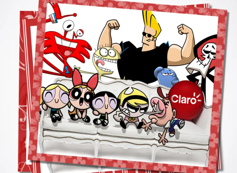 Los personajes de Cartoon Network pelean para Claro en la batalla de la portabilidad