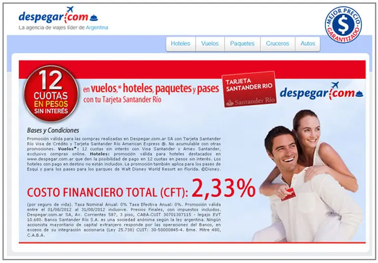 Despegar.com presentó una cautelar ante la Justicia para frenar la suspensión del CUIT