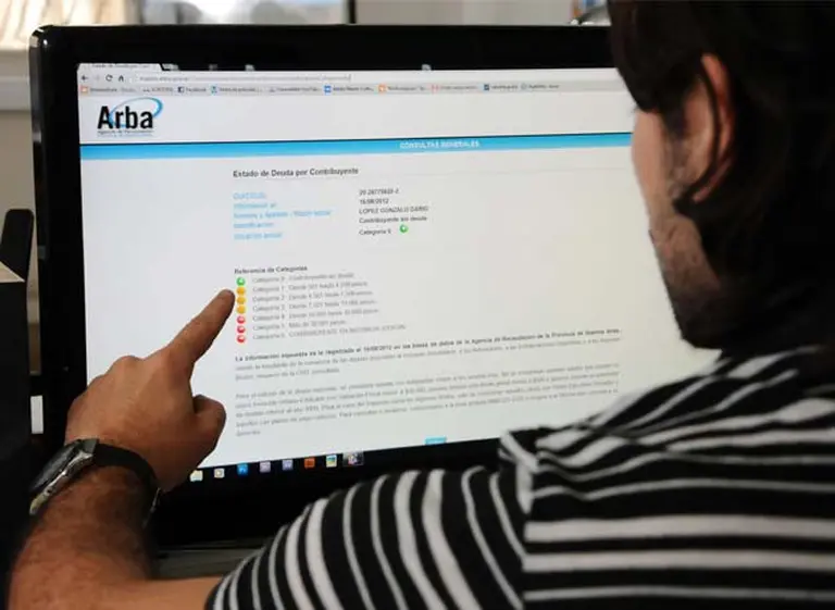 ARBA lanzó un servicio online para identificar deudores impositivos