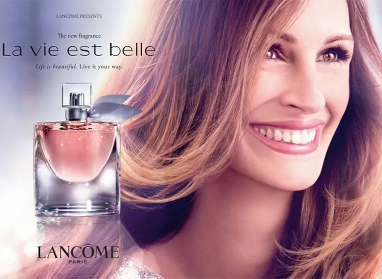 Lancí´me elige a la eterna "pretty woman" para promocionar su nueva fragancia