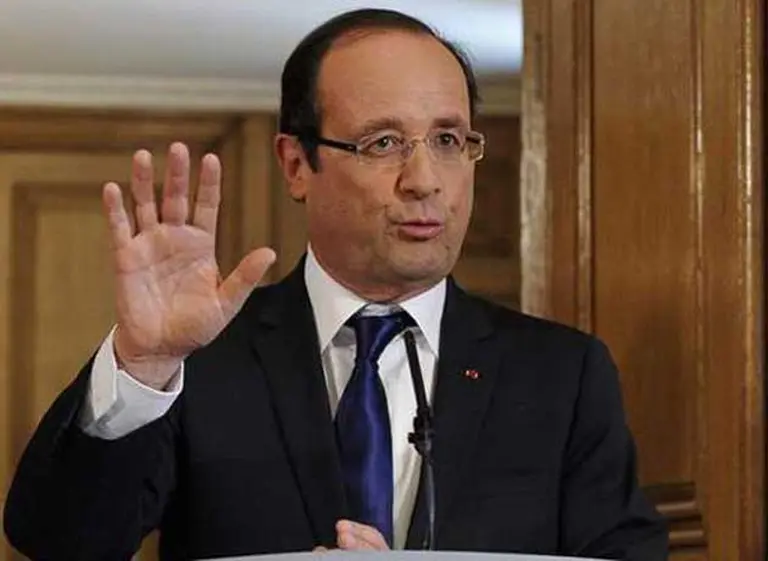 Francia defendió la "súper tasa" para millonarios ante empresarios internacionales