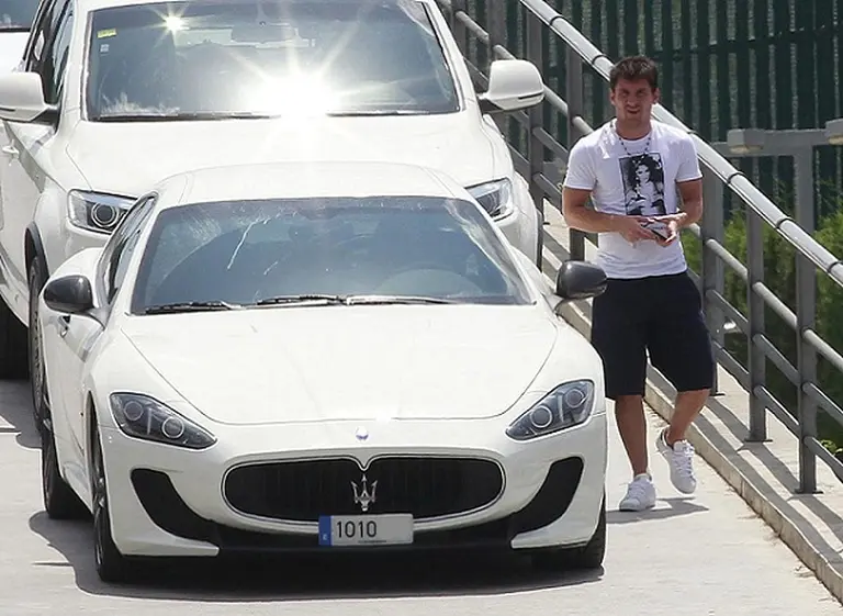 Messi estrena nuevo chiche: un Maserati super deportivo de última generación