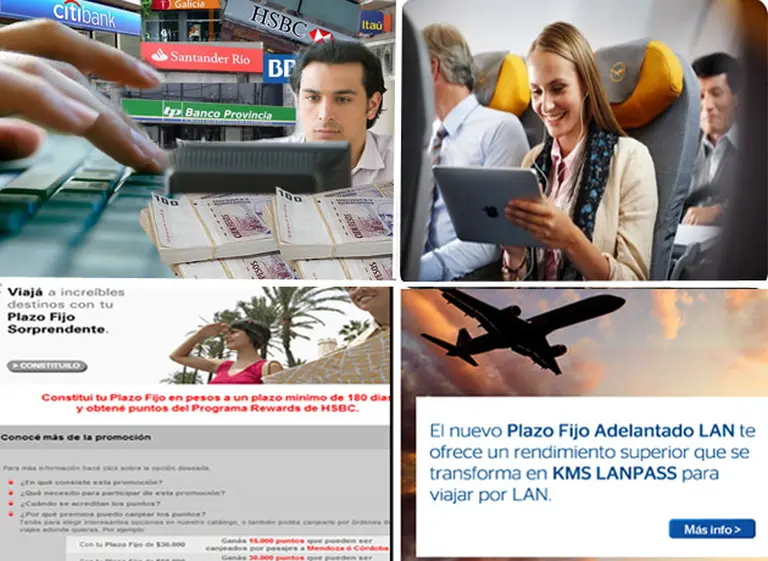 Nueva "técnica de seducción": los bancos premian con viajes a quienes eligen dejar su dinero en un plazo fijo