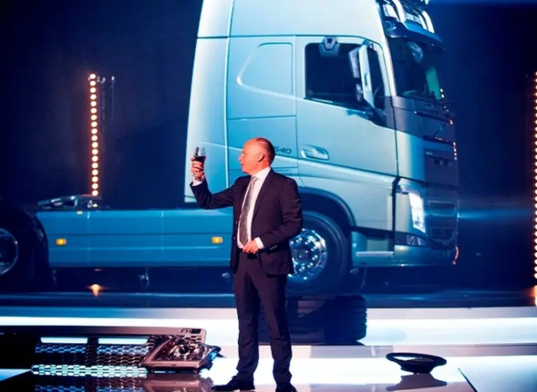 Volvo presentó el nuevo camión FH en Suecia con un evento para todo del mundo