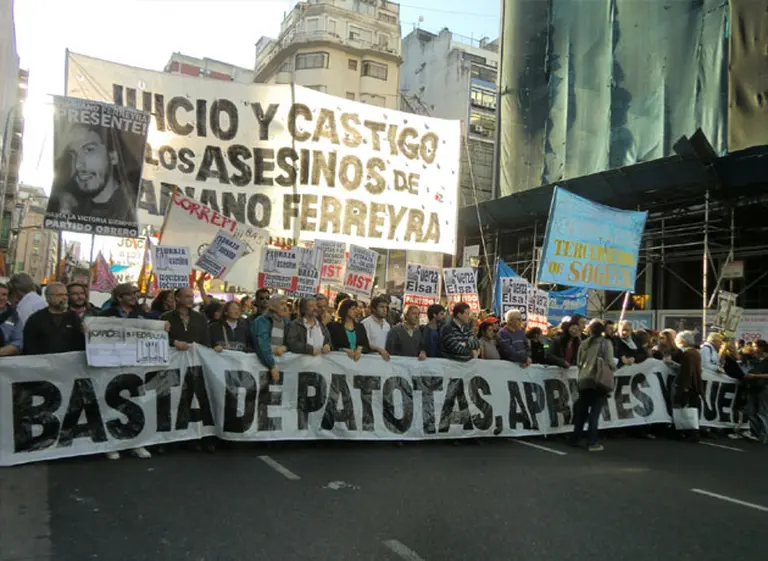 Piden perpetua para José Pedraza por el homicidio de Mariano Ferreyra