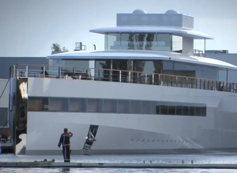 Un súper yate de Steve Jobs, confiscado por impago