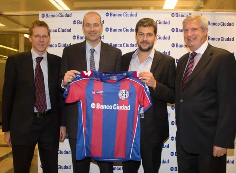 Banco Ciudad es el nuevo sponsor del Club Atlético San Lorenzo de Almagro
