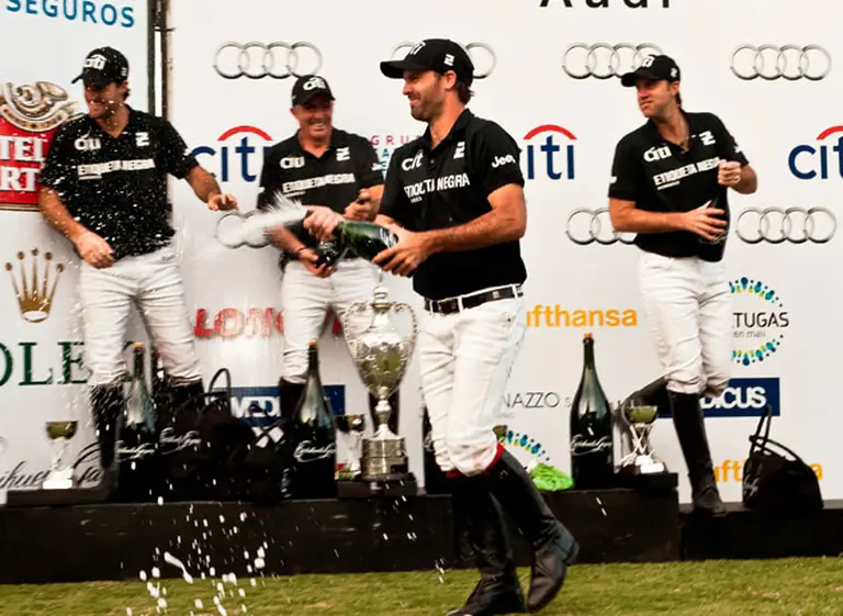 Escorihuela Gascón fue el espumante y vino oficial del prestigioso abierto de polo de Tortugas