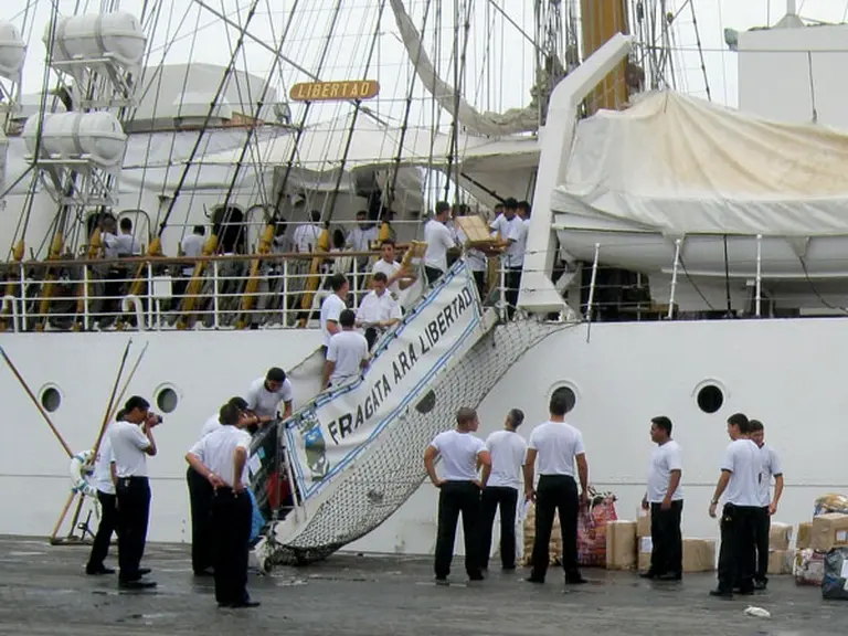 Para organismo de la ONU, la Fragata es una nave de guerra, por lo que no podrí­a ser embargada