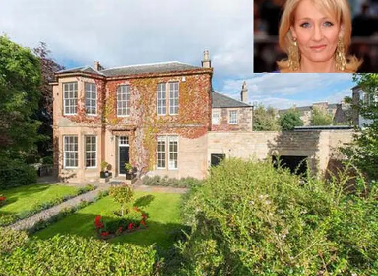 J.K. Rowling vendió su casa en Edimburgo por u$s3,6 millones