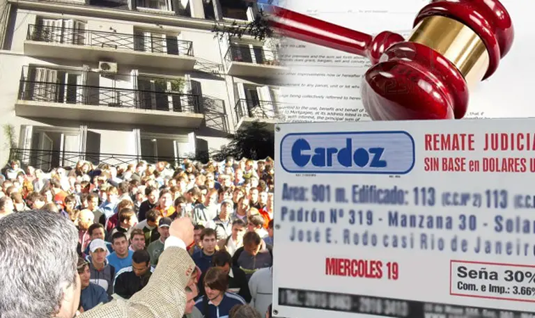 ¿Mafia en las subastas?: así­ opera "La Liga" para quedarse con viviendas en los remates y meter miedo a compradores