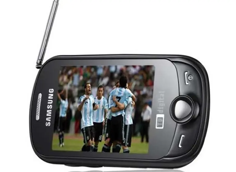 Ya se consiguen los celulares con TV digital