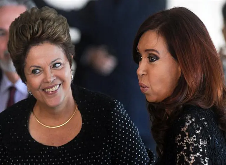 Cristina Kirchner se reúne con Dilma en Brasilia