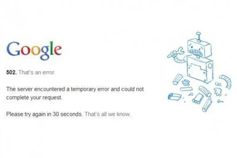 El servicio de Gmail se cayó en todo el mundo durante más de 15 minutos