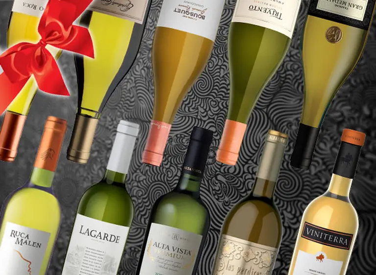 Guí­a de compras: 15 vinos blancos de alta gama para obsequiar y disfrutar este fin de año