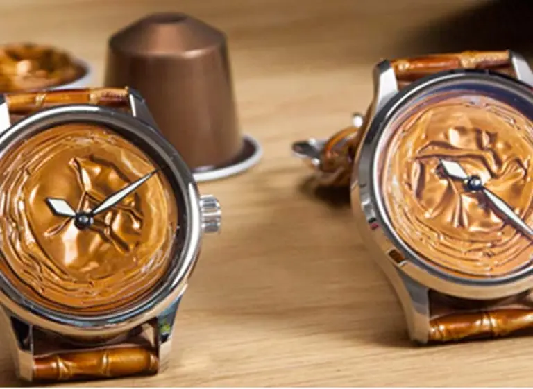 Cápsulas de Nespresso vuelven recicladas como relojes de lujo