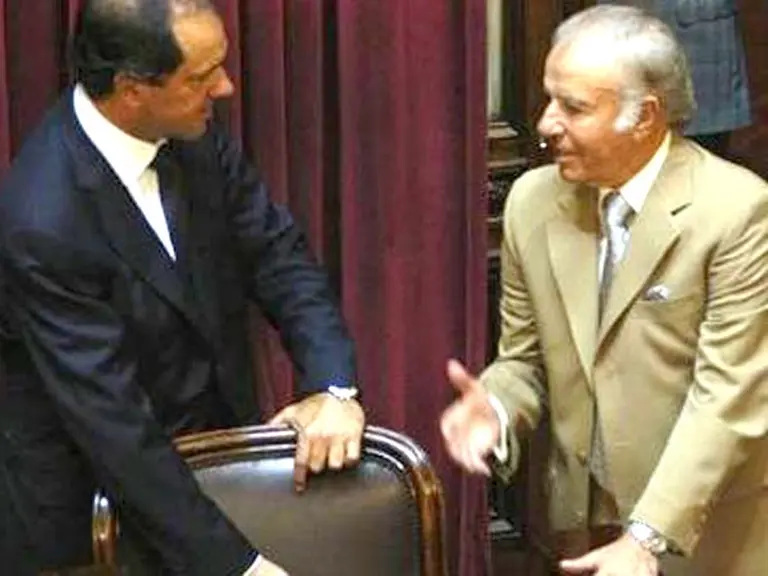 Daniel Scioli: "Jamás dejé de respetar y de tener un cariño por Carlos Menem"