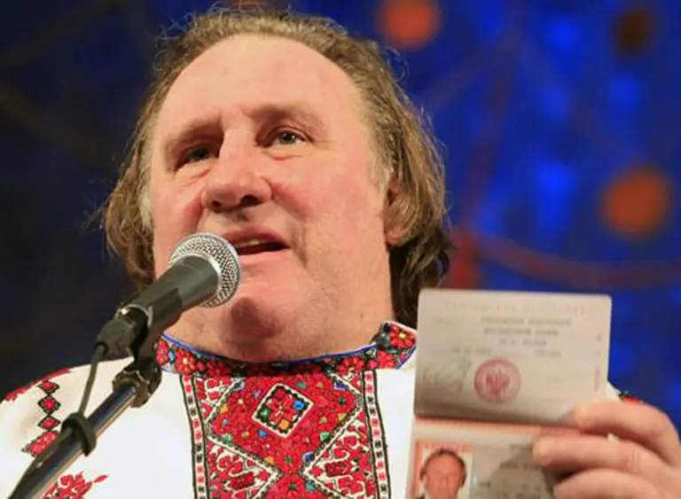 A Gérard Depardieu le dieron la ciudadaní­a rusa y hasta le ofrecieron un ministerio