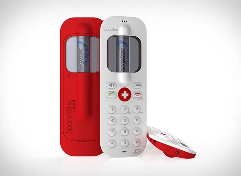 Nuevo celular para emergencias: con una pila AA ofrece 10 horas de conversación
