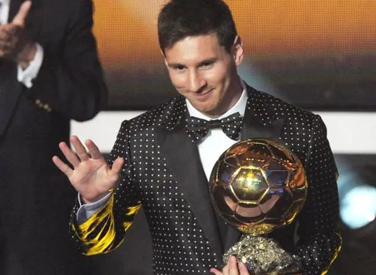 "En cuanto vio Messi el traje a lunares, le gustó"
