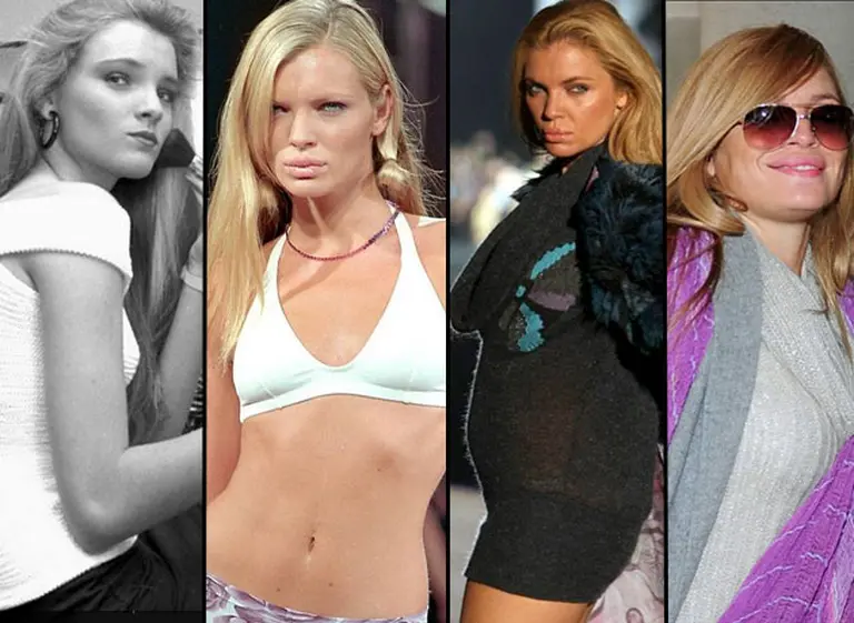 La metamorfosis de una modelo: Esther Cañadas reapareció pero irreconocible