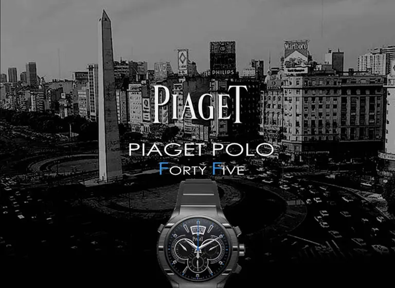 Piaget presentó un reloj ideal para los fanáticos del polo