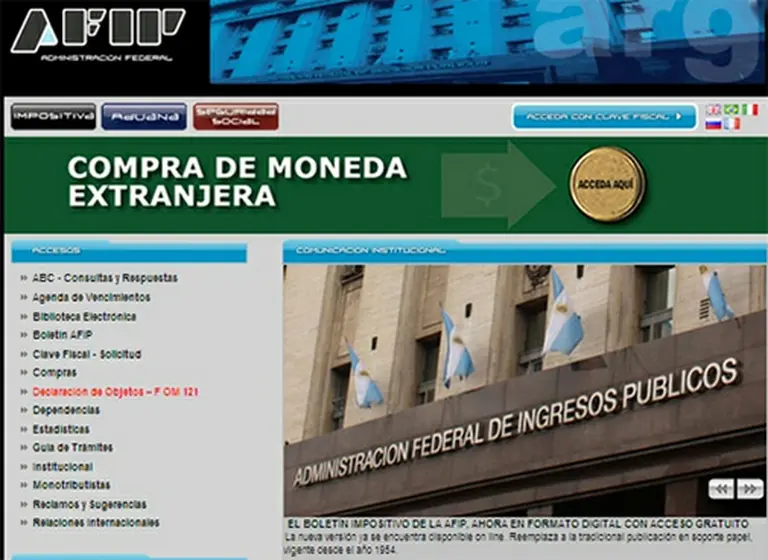 La AFIP valida más compras a montos menores para sacarle presión al blue