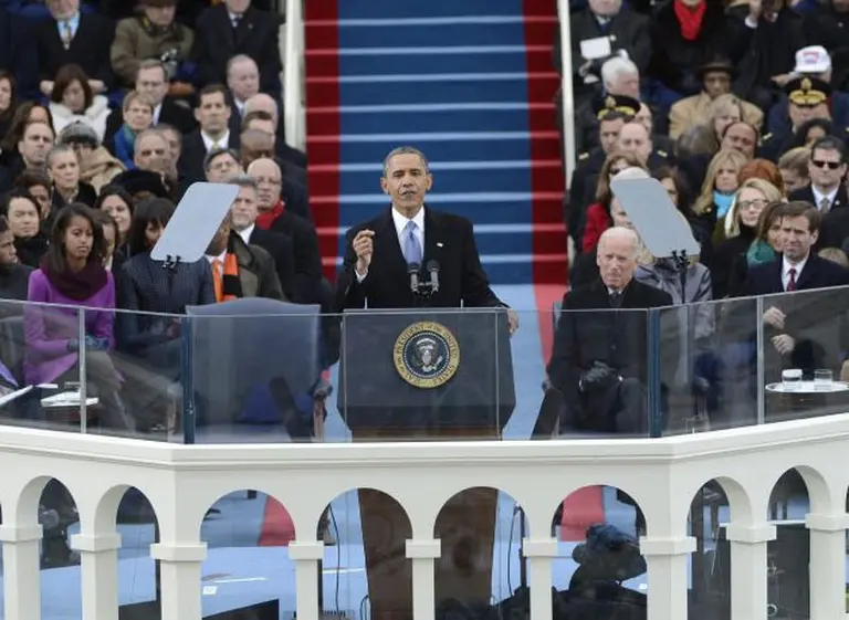 El presidente Barack Obama asumió su segundo mandato como presidente de EE.UU.