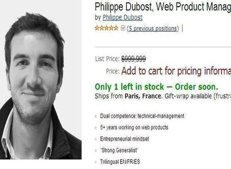 Tras anunciarse en Amazon, a un ingeniero francés le llovieron ofertas de trabajo