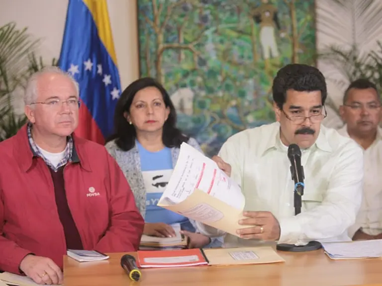Maduro leyó carta de Chávez: dijo que está pendiente de la Cumbre en Chile y evitó hablar de su salud