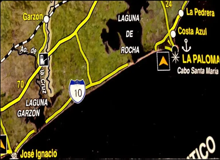 El paraí­so natural de Sierras de Garzón está dividido por la construcción de un puente