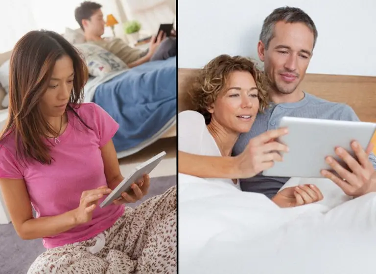 ¿A competir con la tecnologí­a? Aseguran que la iPad es la nueva "amante" en las parejas