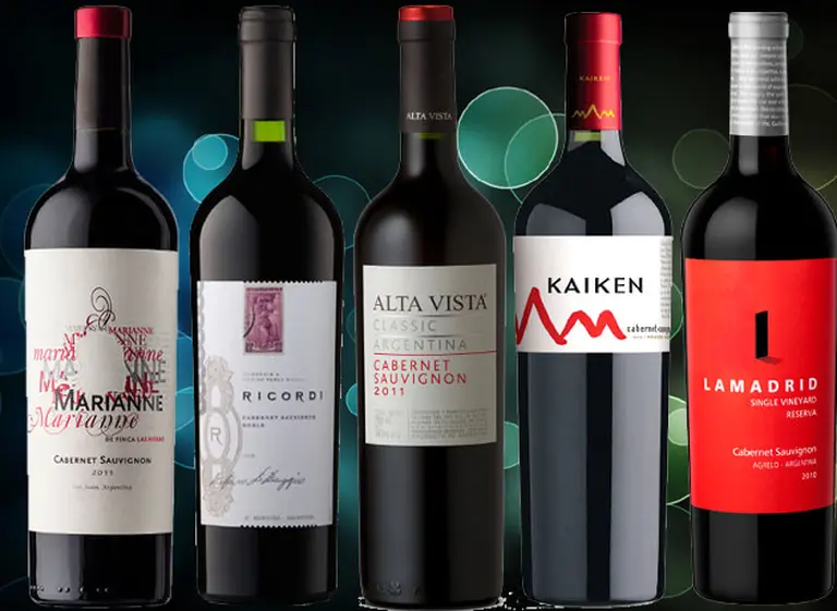 Vinos recomendados: cinco Cabernet Sauvignon que no fallan y aptos para todos los bolsillos