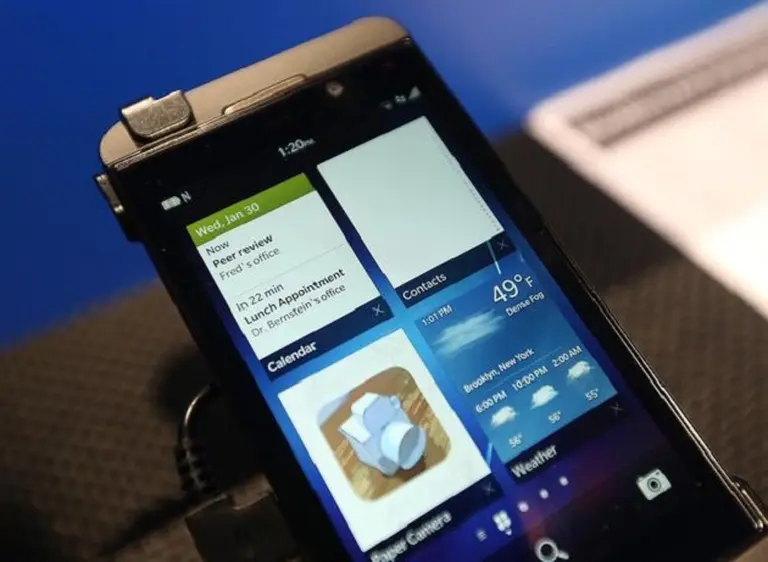 BlackBerry Z10, un smartphone ejecutivo altamente social