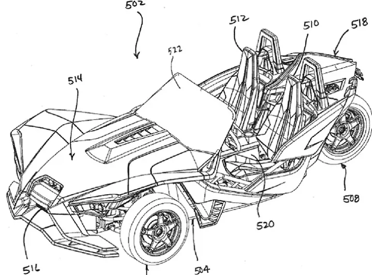 Polaris, la marca que es furor en las playas durante el verano, patenta un nuevo triciclo