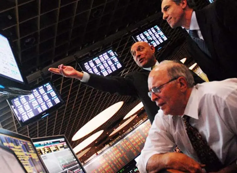 El Merval se recuperó de sus últimas caí­das con ayuda de acciones bancarias