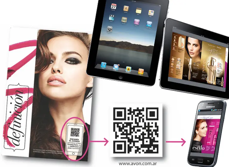 Avon se sube al carro de la tecnologí­a y lanza su folleto para tablets y celulares