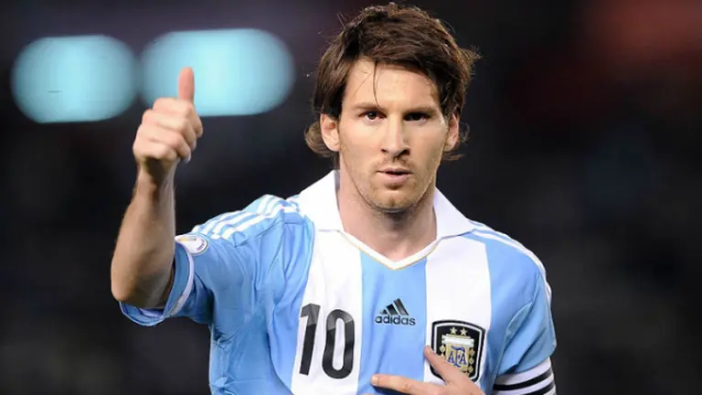 Messi envió sus felicitaciones al sumo Pontí­fice