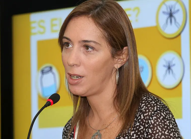 Marí­a Eugenia Vidal: "Me sorprendió el silencio de Cristina Kirchner ante los cortes de luz"