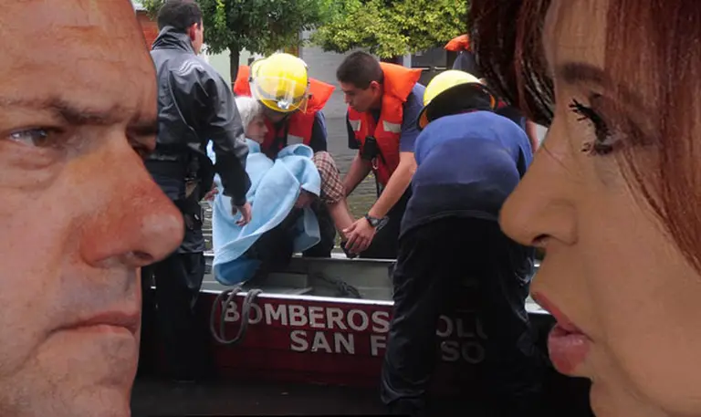 Ante la catástrofe y las muertes, ¿Cristina se "scioliza" y Macri se "cristiniza"?