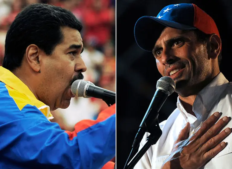 Maduro y Capriles: el "CV" de estos dos candidatos que pugnan por la presidencia de Venezuela