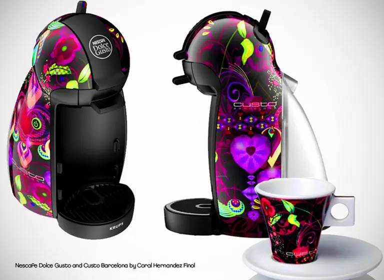 Nescafé Dolce Gusto se viste a la moda de la mano de Custo Barcelona