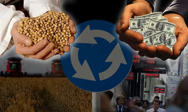 Se rompen dos mitos: el campo no retiene la "mercaderí­a" y los sojadólares no alcanzan para domar al blue